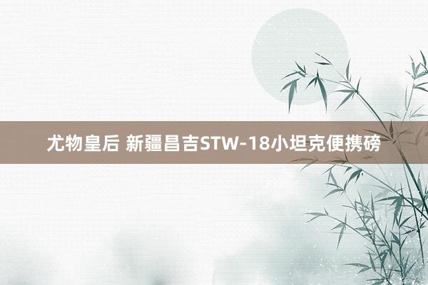 尤物皇后 新疆昌吉STW-18小坦克便携磅